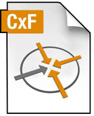 Icono del archivo de Color Exchange Format (CxF).