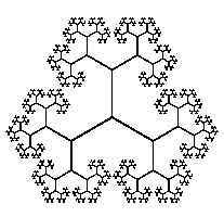 Un patrón fractal.